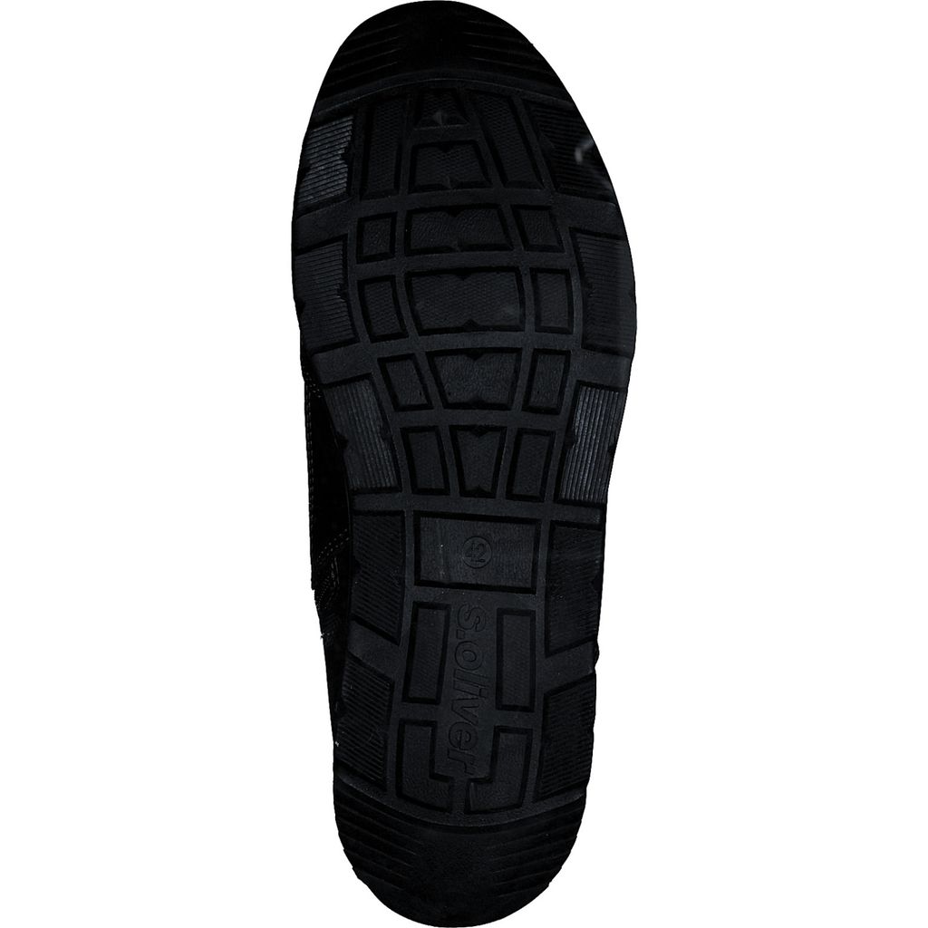 s.Oliver Herren Stiefelette High Top Sneaker Warmfutter Tex Membran 5-16252-41, Größe:45 EU, Farbe:Schwarz