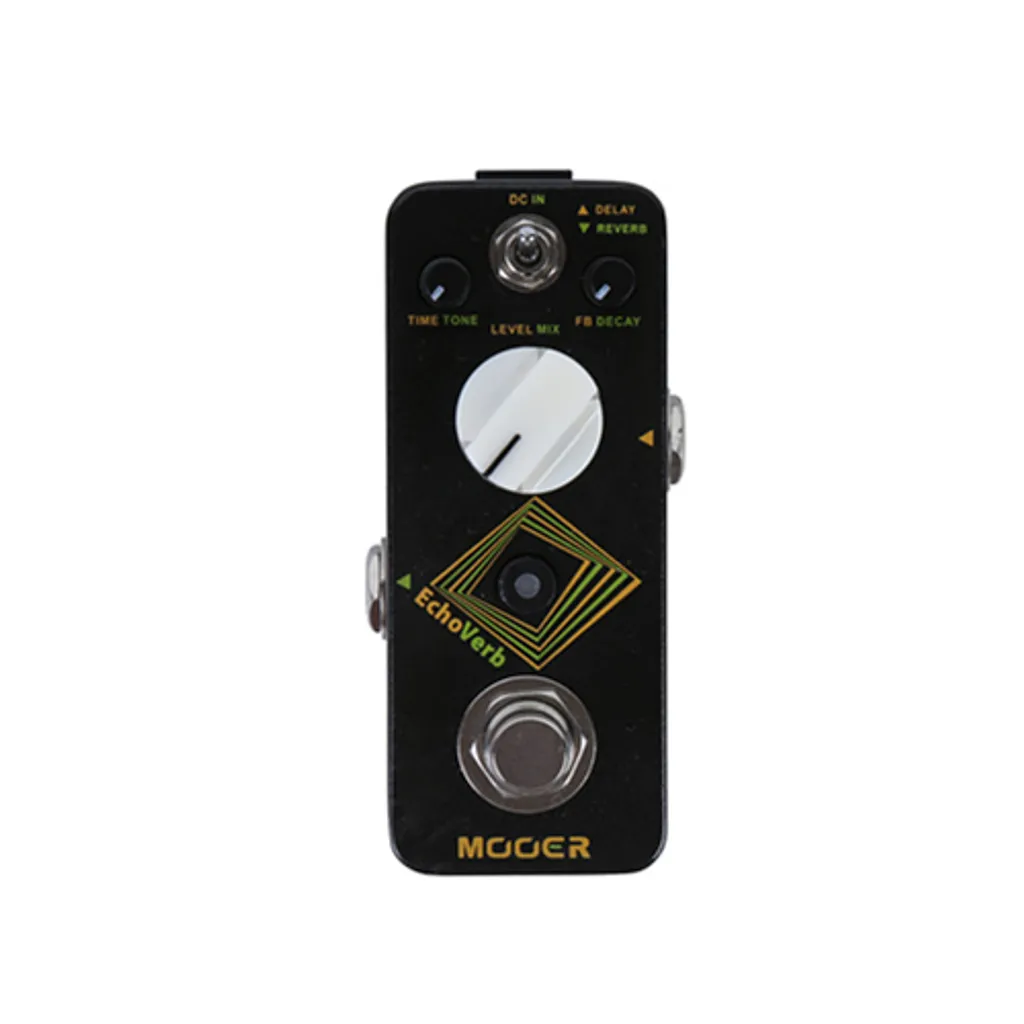 Pédale Multi-effet Guitare MOOER EchoVerb avec Delay et Réverbération