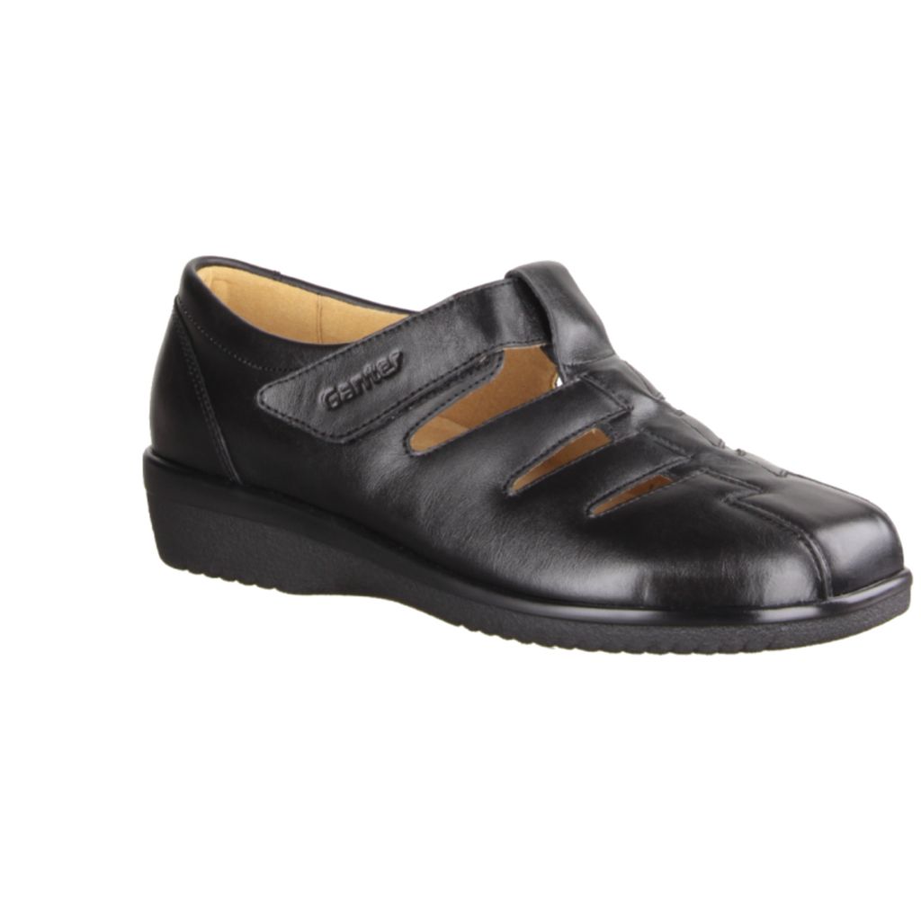 Ganter Damen Slipper 12420-36, 12420-37.5, 12420-38, 12420-38.5, 12420-40, 12420-41, 12420-41.5, 12420-42.5 GAN-240-02 schwarz 37.5
