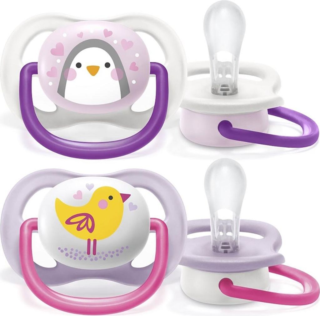Philips Avent Sucette Ultra Air SCF080 06 0-6 mois silicone Image du produit 