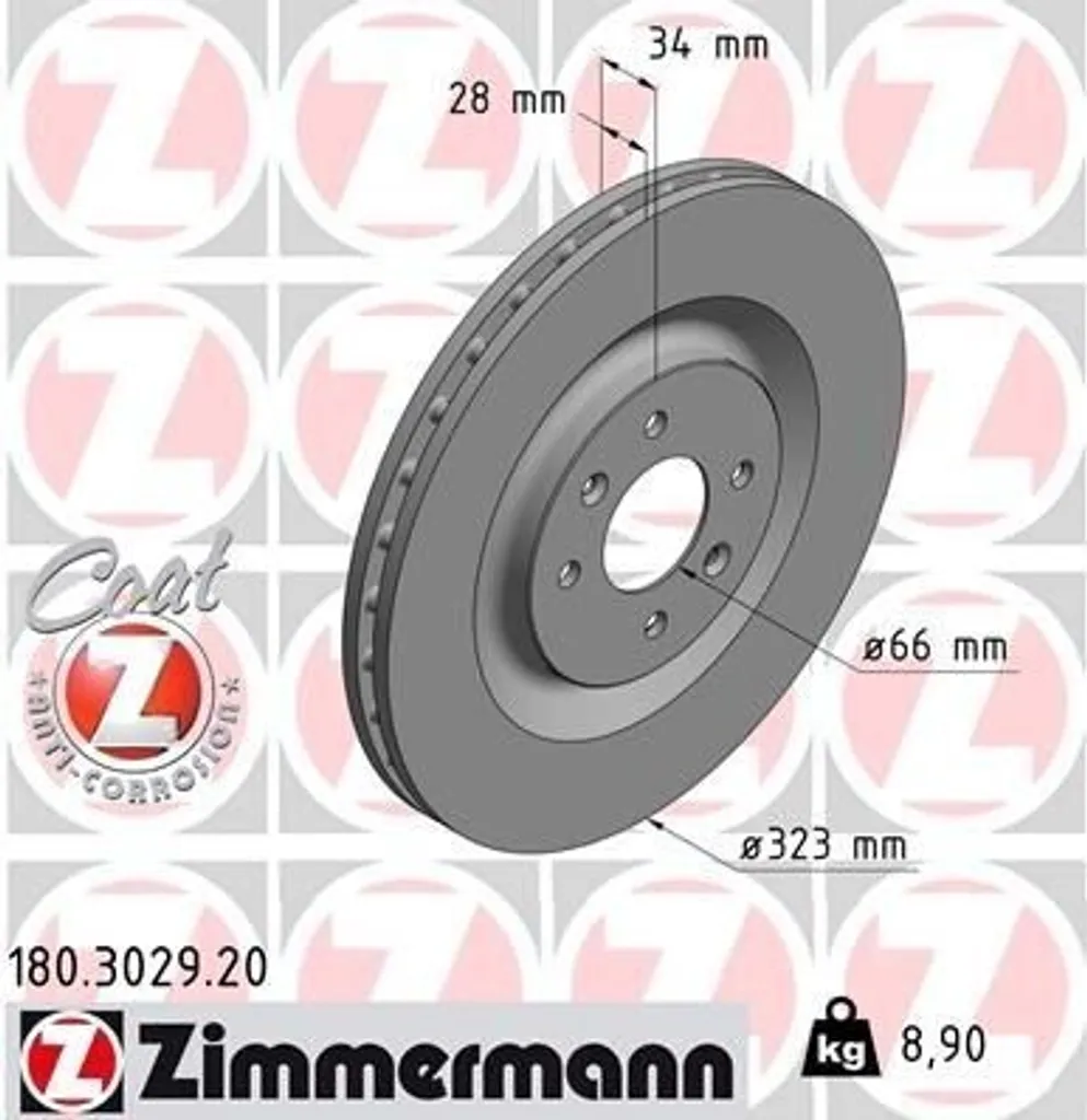 Optimisez le Freinage de votre DS3 ou 208 - Zimmermann 180.3029.20