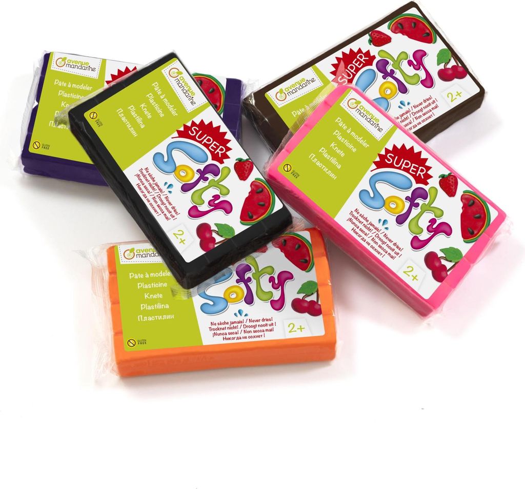 Avenue Mandarine Super Softy Set mit 5 Blöcken 350g, Produktbild 