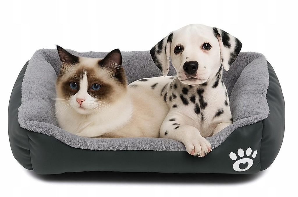 Wasserfestes Hundebett & Katzenbett 60x45 cm – Weiches Sofa Produktbild 