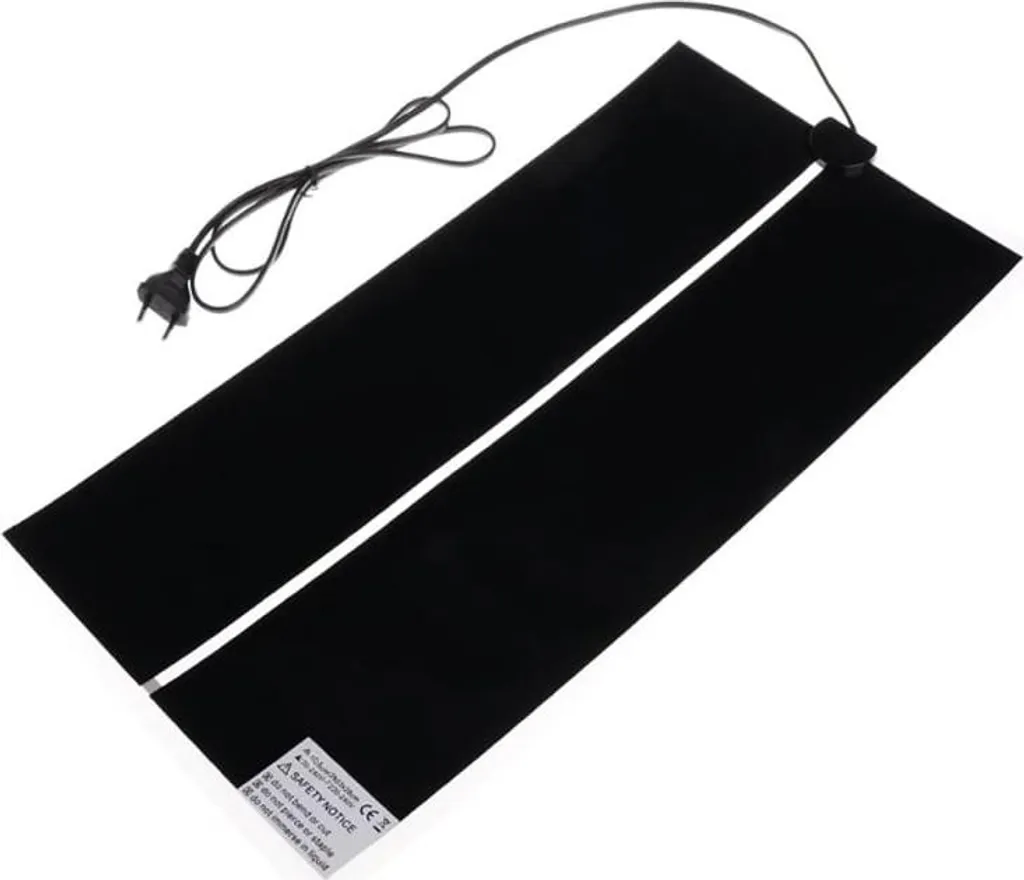 Tapis Chauffant Haute Performance 35W Repti-Zoo Format XL 65x28cm