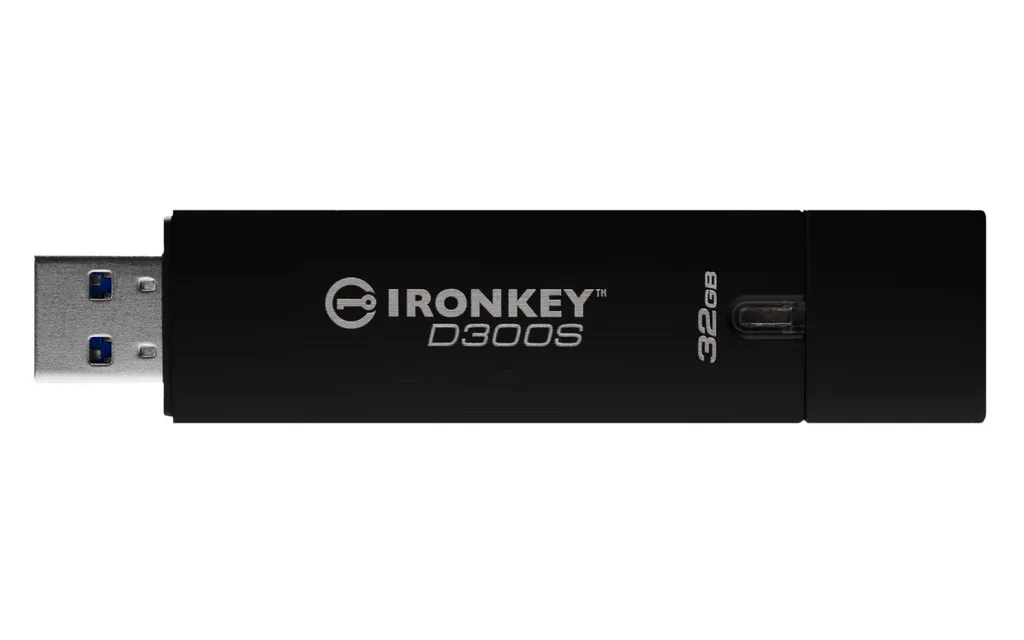 Clé USB Kingston IKD300S 32Go D300S avec cryptage matériel AES 256 bits