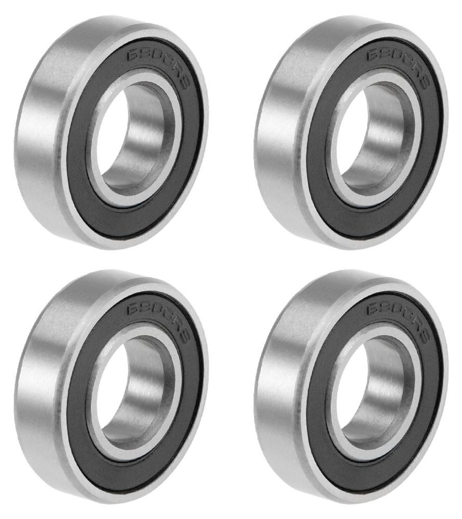 4 Stš¹ck Rillenkugellager Z2 10x22x6mm Double Sealed Carbon Steel