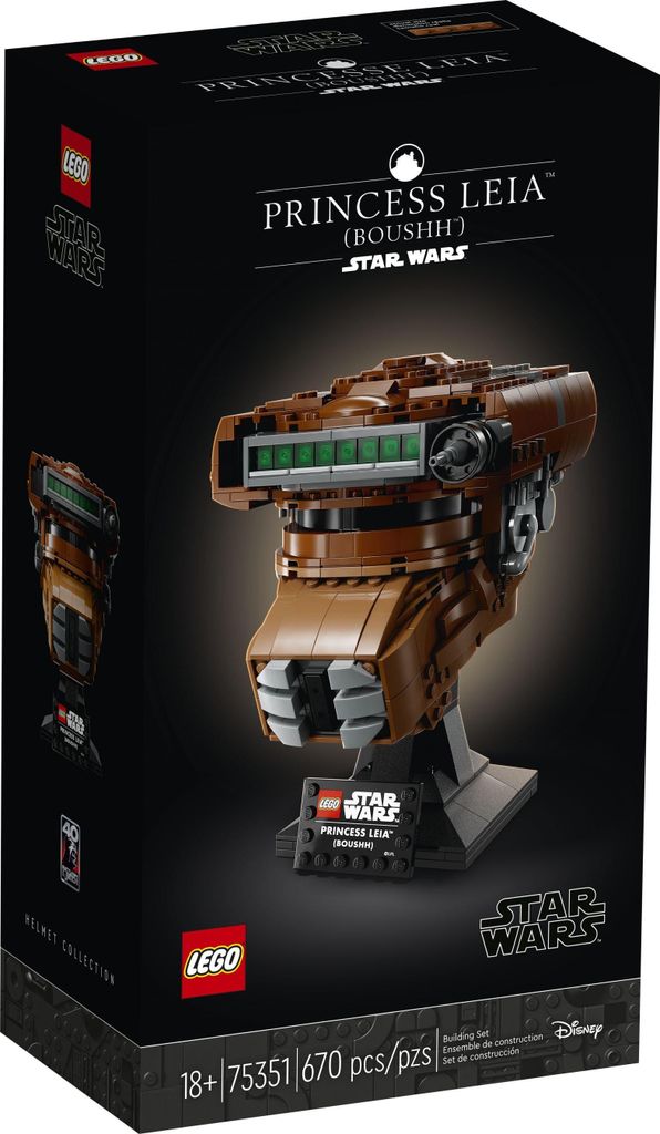 LEGO Star Wars - Princess Leia Helm (75351) (75351) Immagine del prodotto 