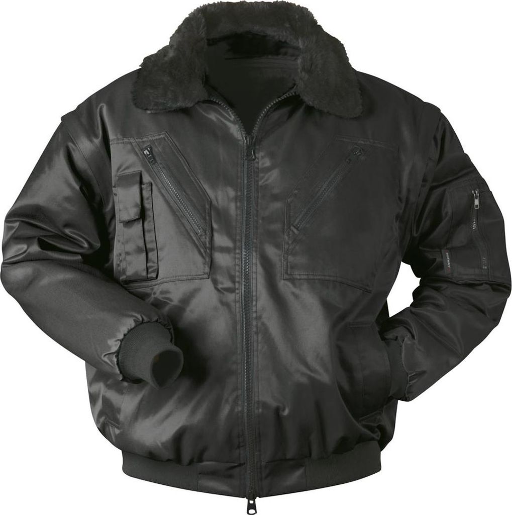 Norway Pilotenjacke RONDANE abnehmbare Ärmel Gr. XL schwarz