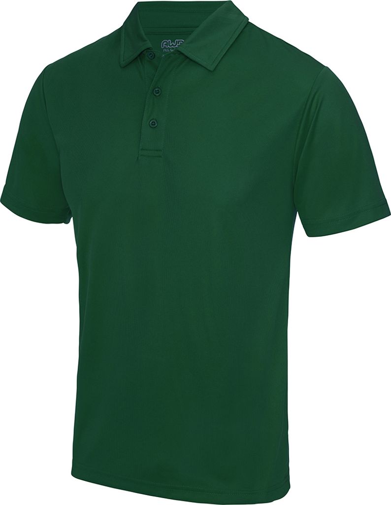 AWDis Just Cool Herren Polo-Shirt Sports RW691 (XL) (Flaschengrün)