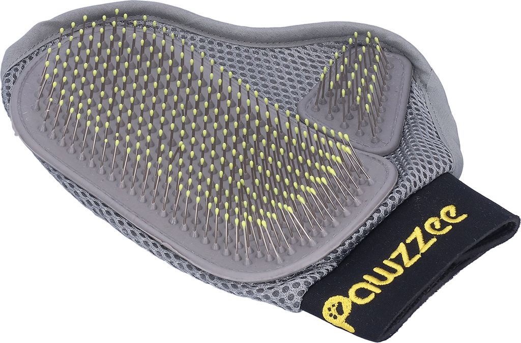 Tierbš¹rstenhandschuhe fš¹r Katzen und Hunde, Entfilzen, Fellpflege, Haarentfernungswerkzeug aus Gummi