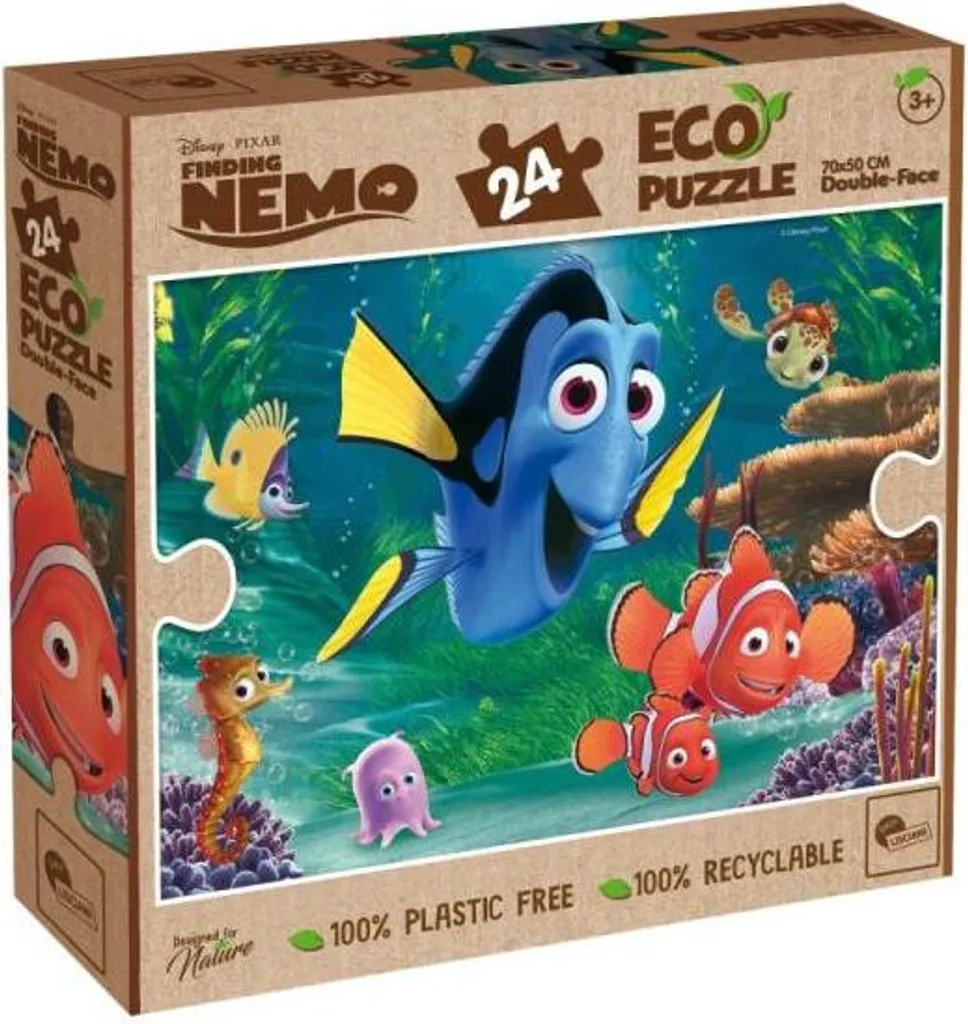 Puzzle Nemo Écolo Lisciani : Le Jeu Durable pour Occuper votre Enfant