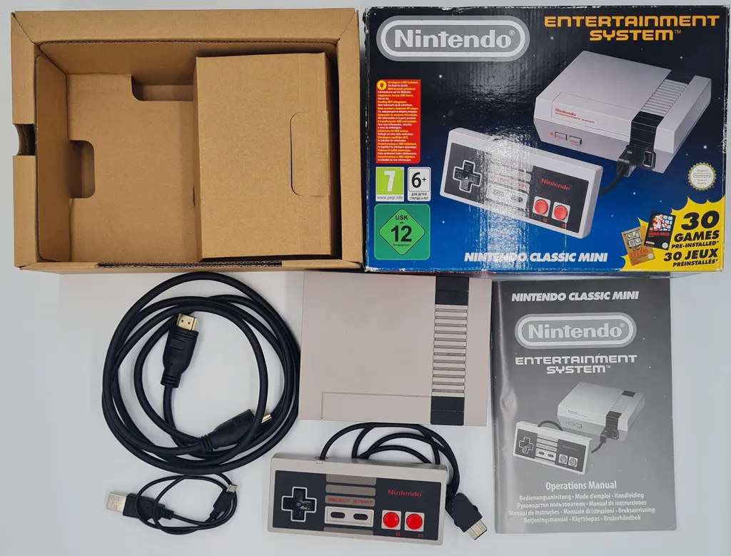 Console Retrogaming Nintendo NES Mini 30 Jeux Classiques Occasion - 2