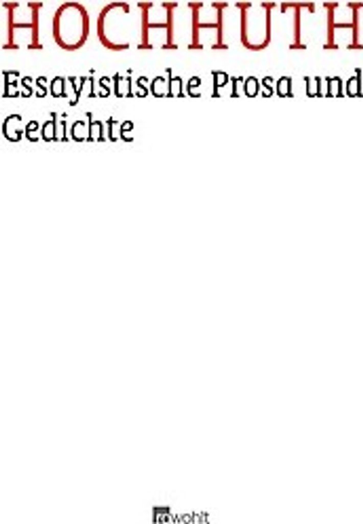 Essayistische Prosa und Gedichte