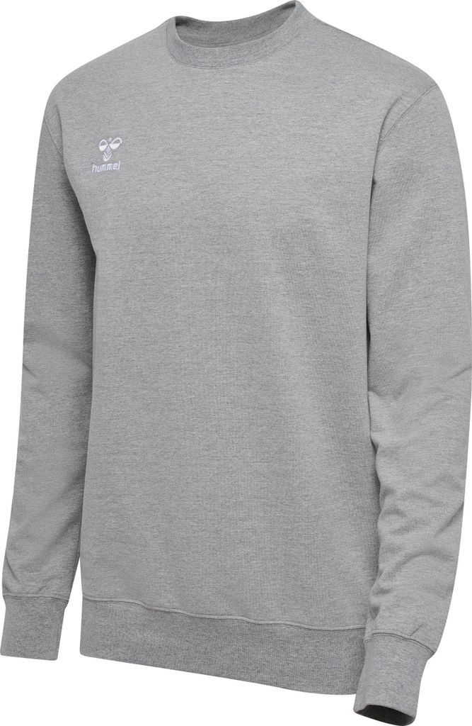 hummel hmlGO 2.0 SWEATSHIRT GREY MELANGE GREY MELANGE S Produktbild 