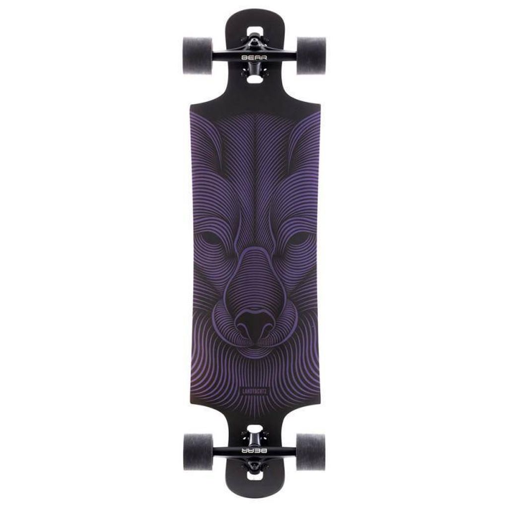 Landyachtz Drop Hammer Night Fox 36.5" Longboard Complete