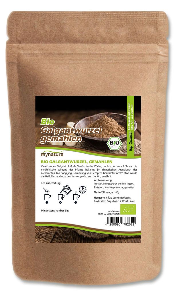 Mynatura Galgantwurzel gemahlen (ab 100g) - 100g