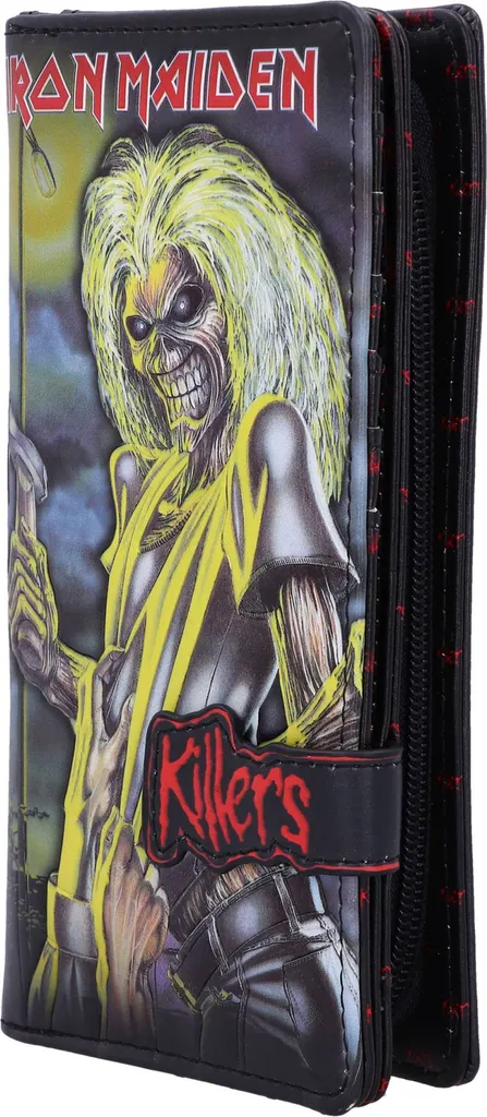 Porte-monnaie Iron Maiden Killers idéal pour festivals et sorties rock
