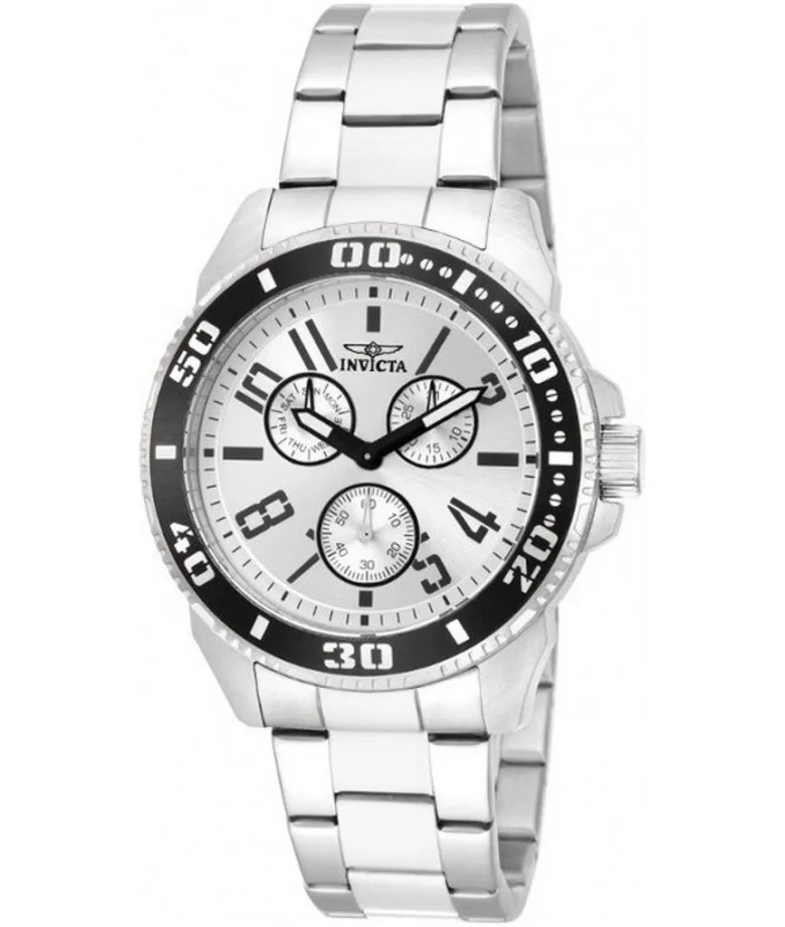 Invicta Pro Diver 16979: Orologio Uomo Acciaio con Quadrante Bianco