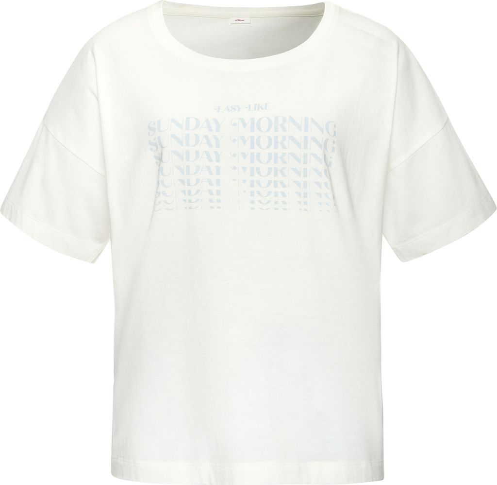 s.Oliver Pyjama 2 -teilig hellblau-dunkelblau gemustert Größe 32/34