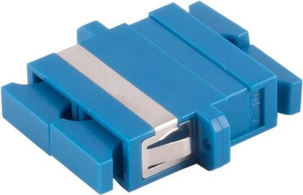 Coupleur Fibre Optique SC à SC Duplex Bleu pour Brassage Réseau BS07-60060