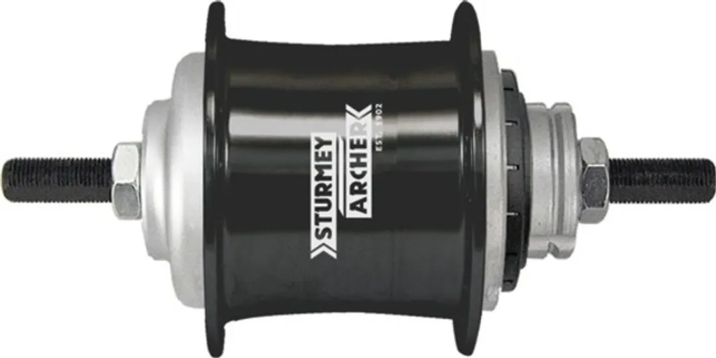 Moyeu Sturmey Archer S-RF3 Noir 3v pour Rénovation de Vélo de Ville