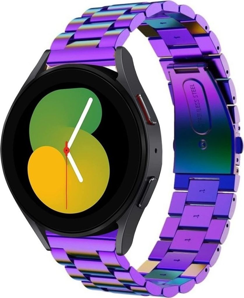Strap-it Stahlarmband - Kompatibel mit Samsung Galaxy Watch Produktbild 