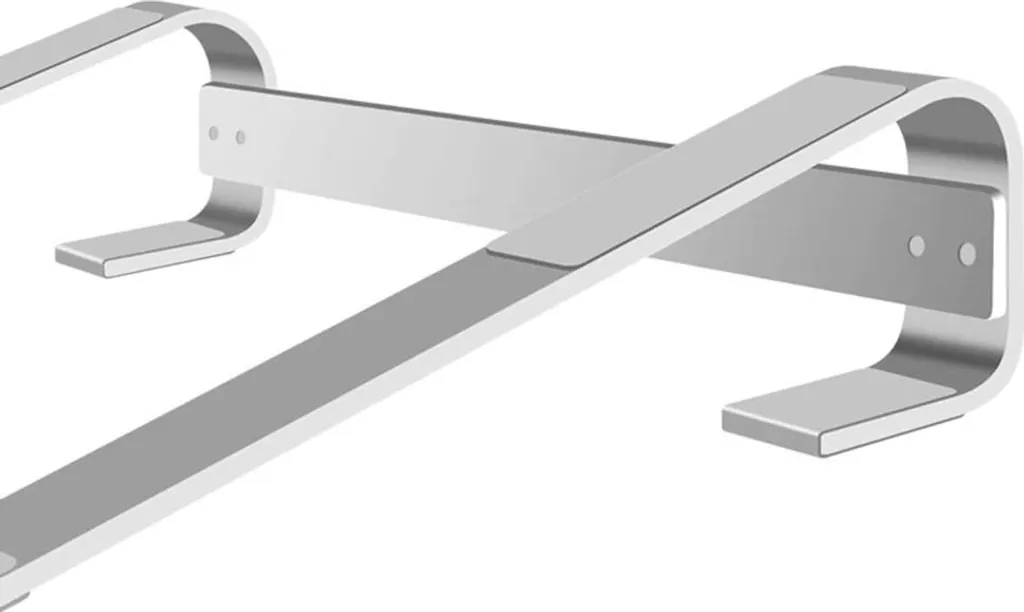 Simple S1 Stand Alluminio Nero per Laptop 18" e Tablet Professionali - 2