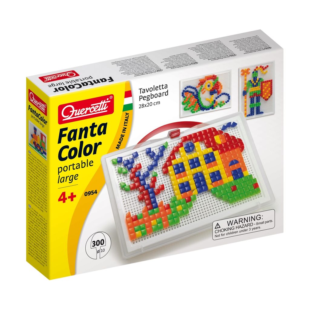 Quercetti FantaColor Portable 300 pcs TVARY Image du produit 