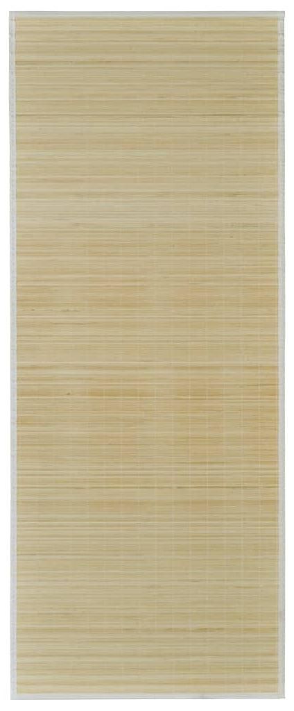 vidaXL Teppich Bambus Natur Rechteckig 150x200 cm