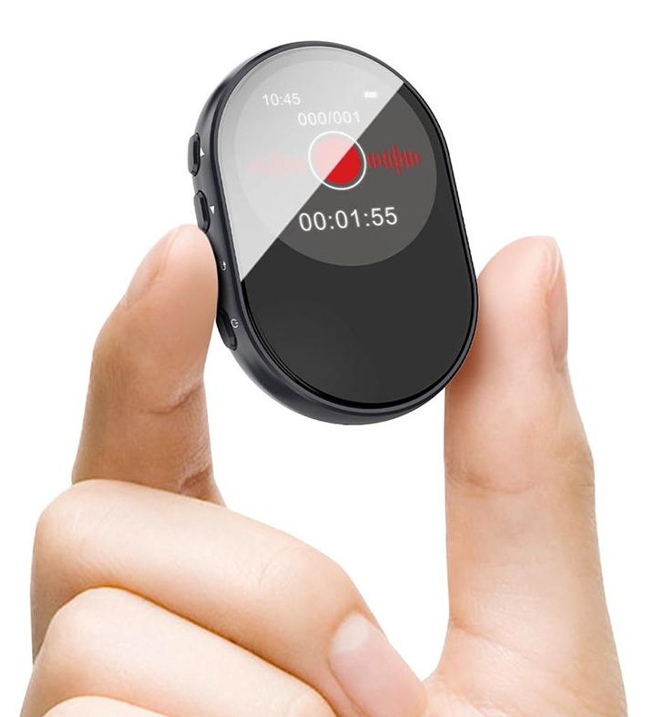 128GB Diktiergerät sprachaktiviert, Voice Recorder mit KI Produktbild 