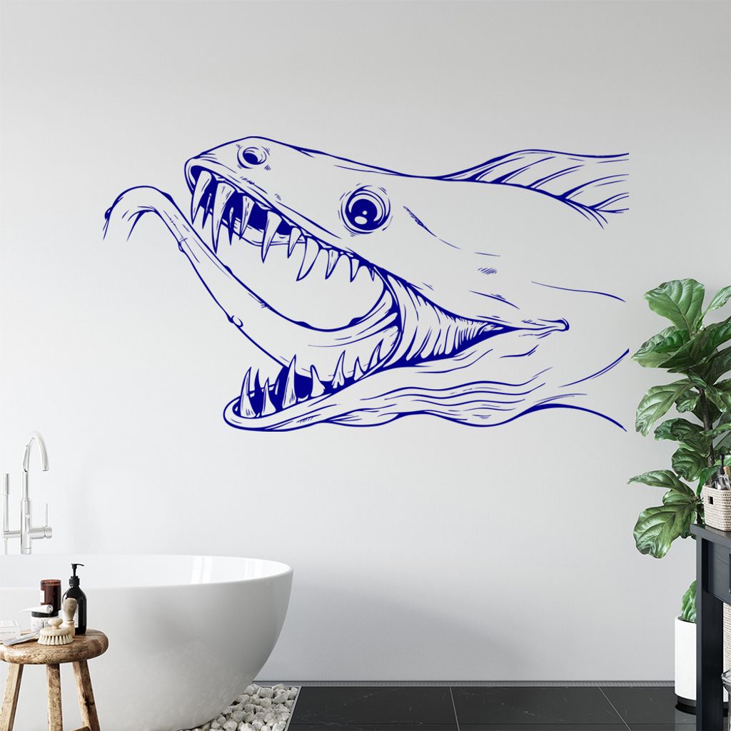 KIWISTAR Mops Pug Wandtattoo in 6 Größen - Wandaufkleber Wall Sticker - Dekoration, Küche, Wohnzimmer, Schlafzimmer, Badezimmer