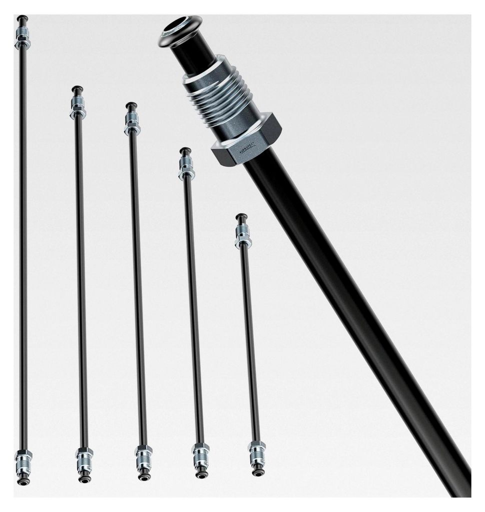Bremsleitung Ø 4,75 mm gebördelt (F) mit Nippel 200mm - 3050mm Auswahl: (Länge 1250 mm Bördel F Standard)