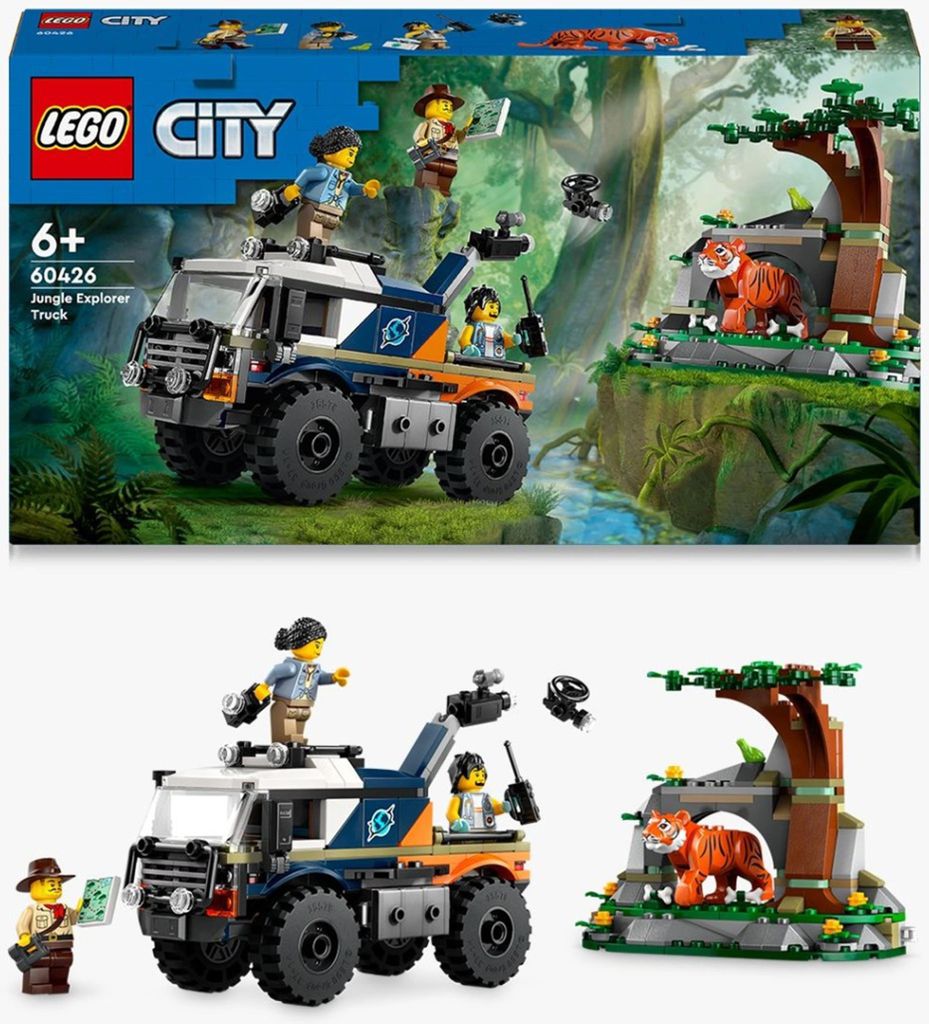 LEGO City Terénne vozidlo na prieskum džungle, Stavebnica, Obrázok produktu 