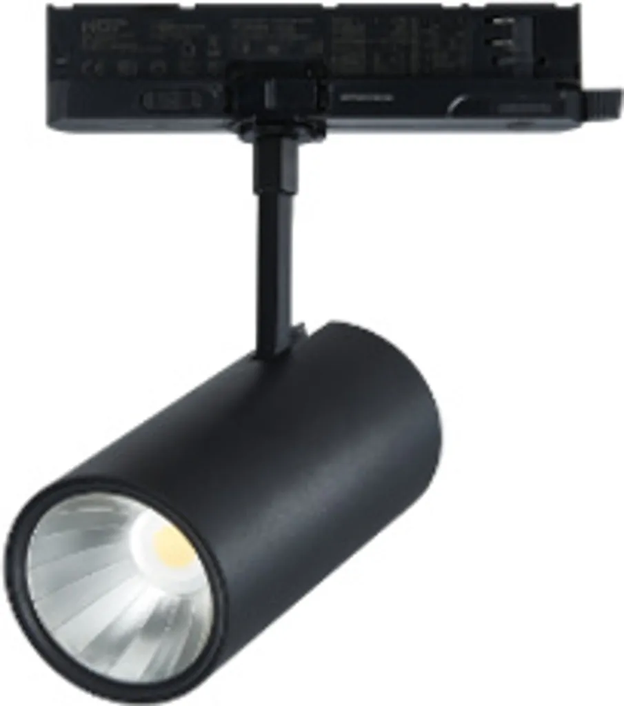 Spot LED sur rail triphasé LUMICANTO orientable noir CCT 1440-3200lm - 2