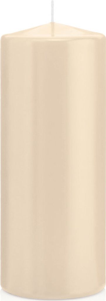 Stumpenkerzen Creme 200 x Ø 78 mm, 8 Stück