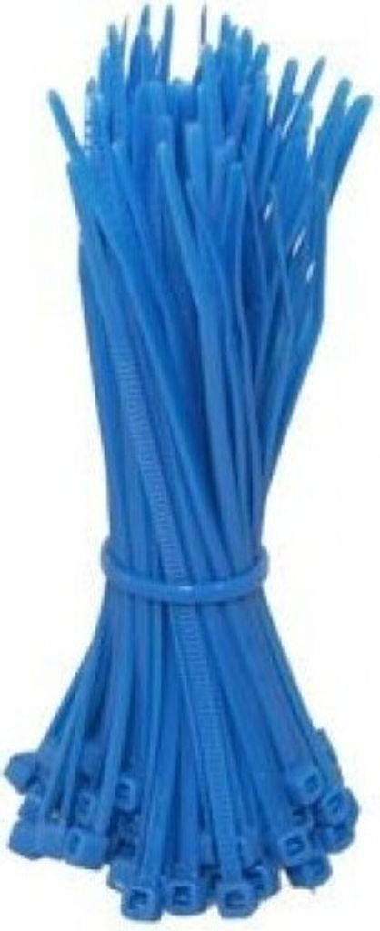 Kabelbinder 200mm - Blau - 100 Stück
