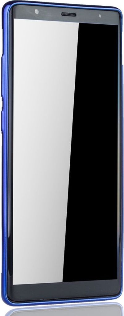 Handy Hülle Schutz Case für Samsung Galaxy Note 8 Durchsichtig Transparent Blau