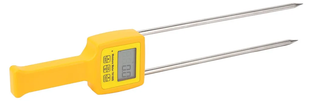 Humidimètre portable LCD pour foin avec sonde longue portée 35cm - 18V