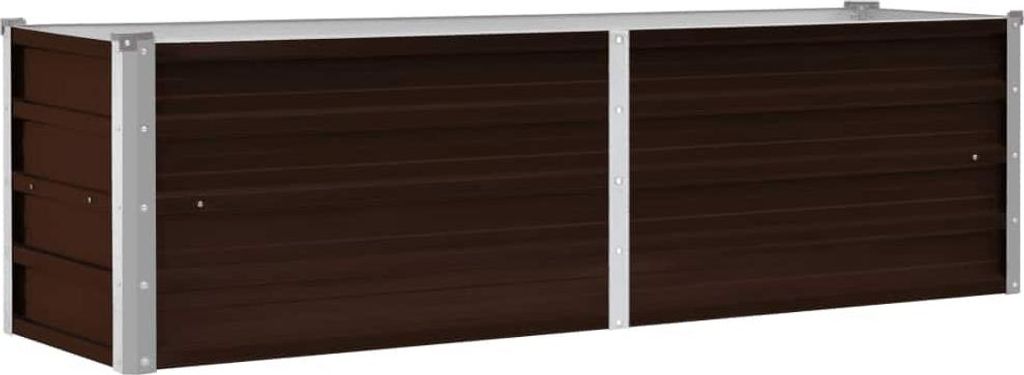 vidaXL Záhradný zvýšený záhon Brown 160 x 40 x 45 cm Obrázok produktu 