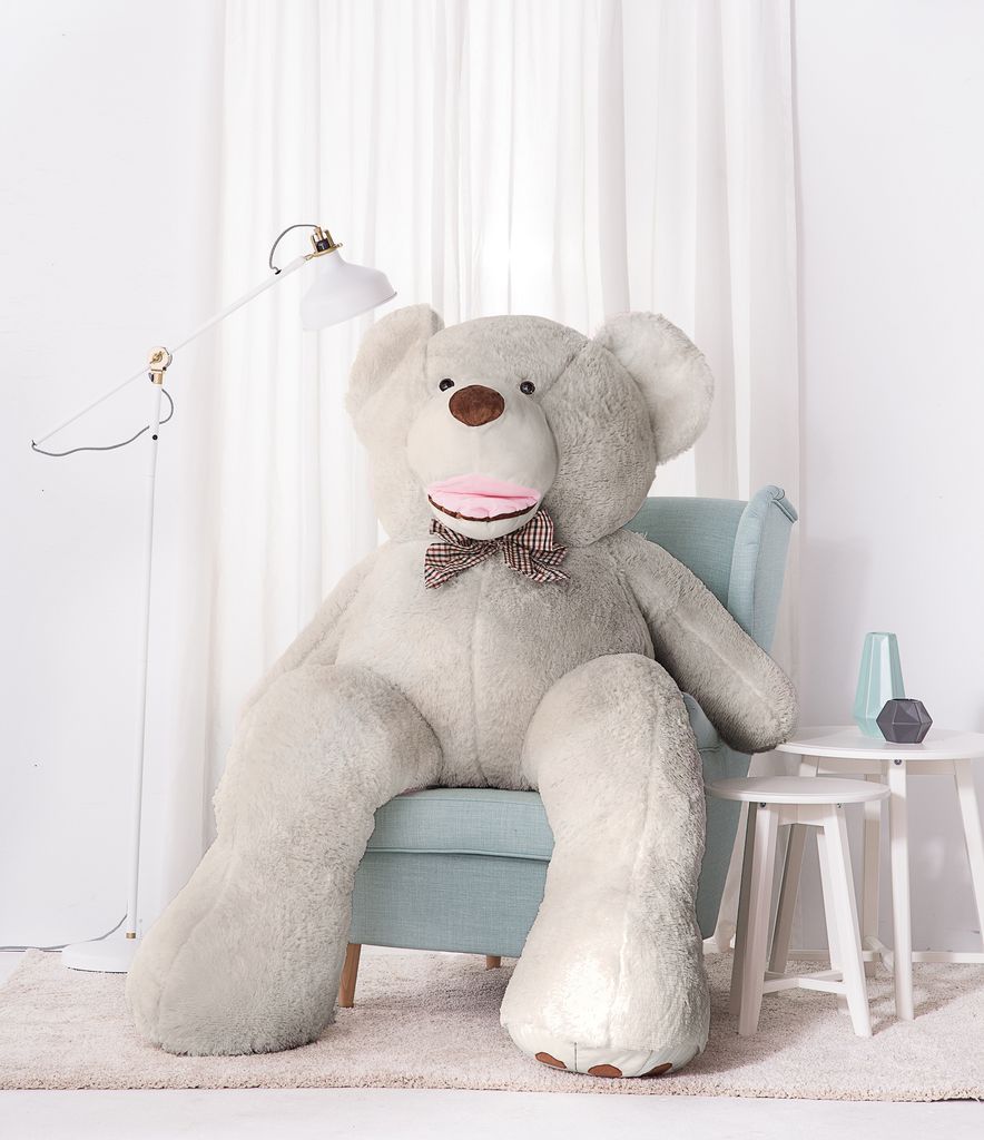 Gustaw Teddybär Groß XXL (Grau, 200cm) Amigo | Kaufland.de