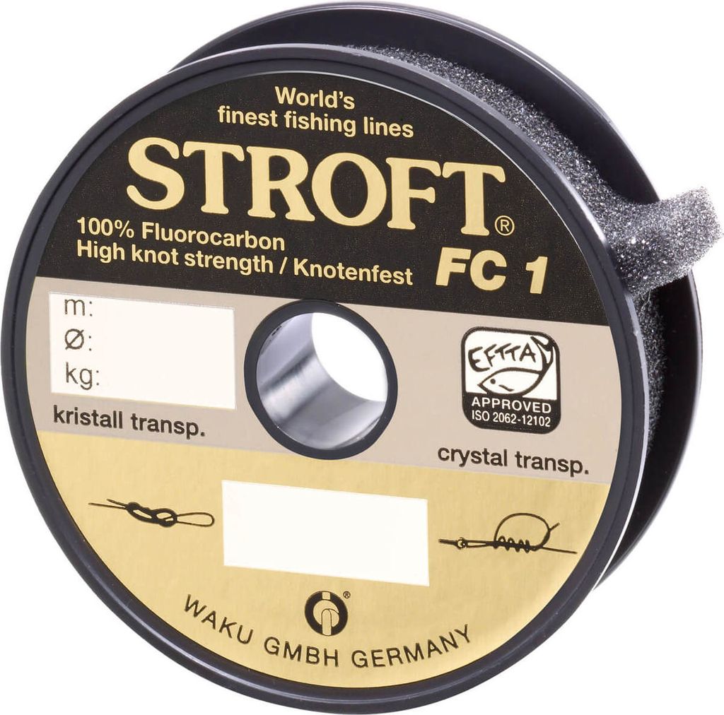 Schnur STROFT FC1 Fluorocarbon 100m 0,180mm-2,9kg