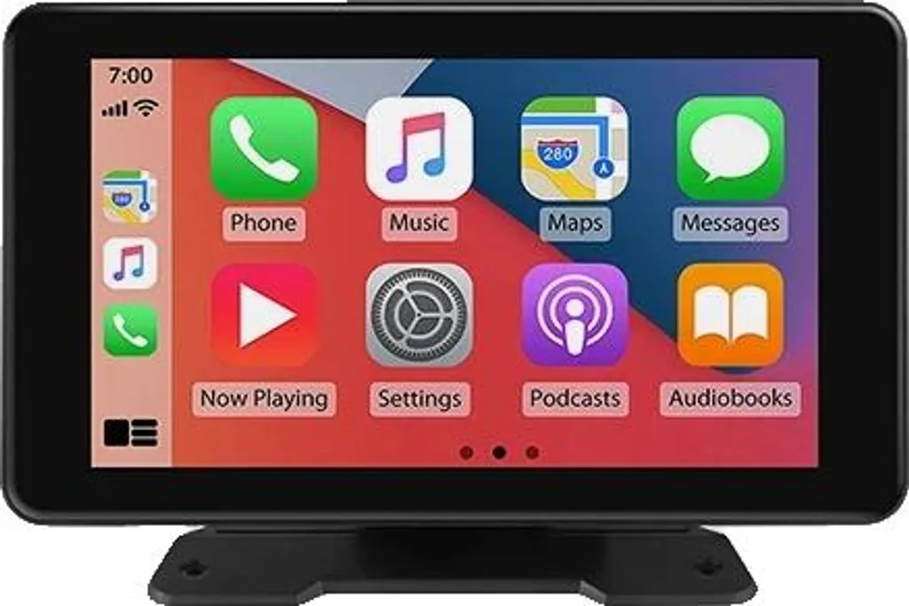 Écran CarPlay Sans Fil 7 Pouces Haute Définition avec Mirror Link Intégré