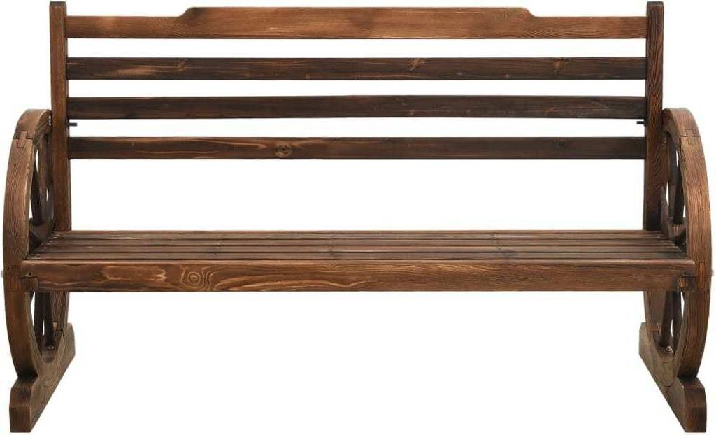 vidaXL Záhradná lavička 112 cm z masívneho jedľového dreva Obrázok produktu 7