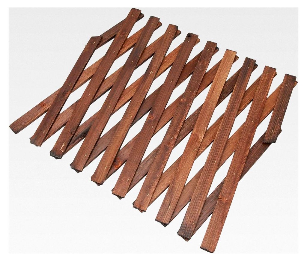 Erweiterbares Pflanzengitter aus Holz für den Außenbereich, Wandgitter und Unterstützung für Kletterpflanzen