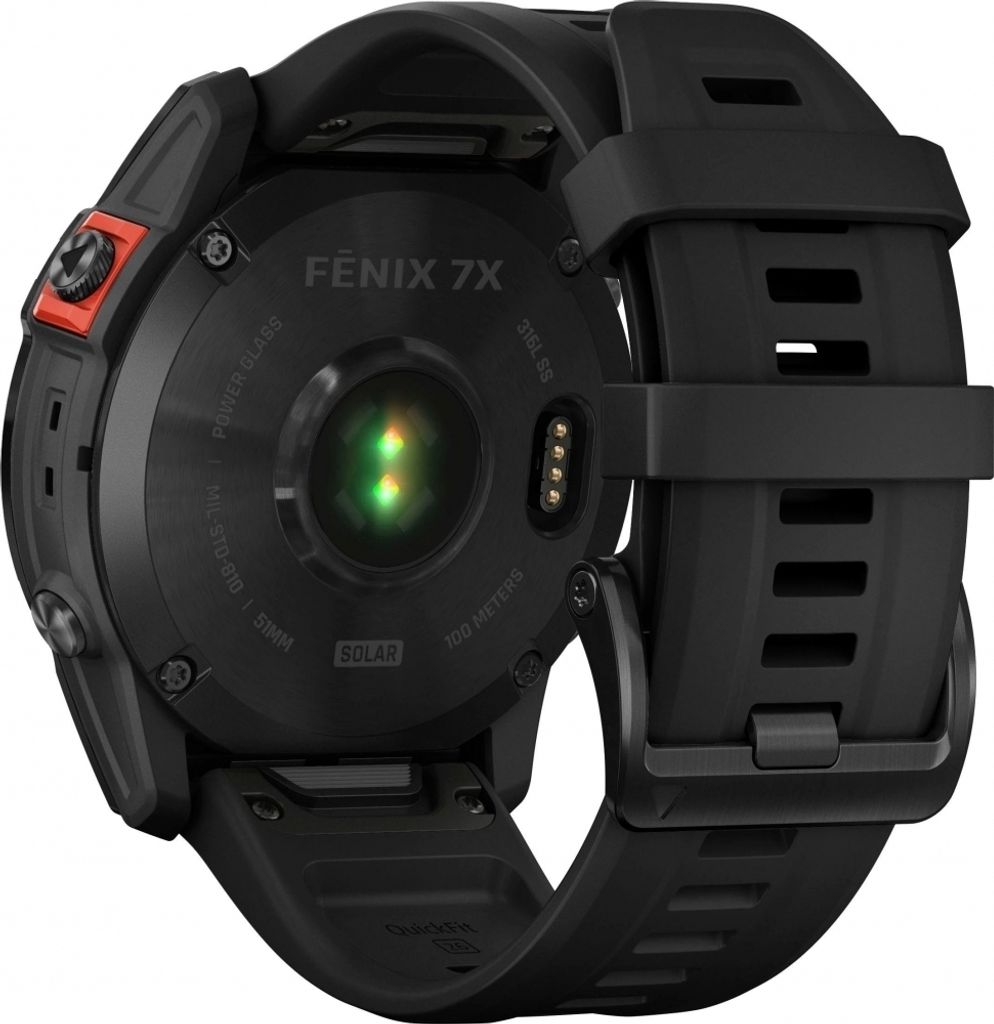 Garmin fenix 7X Solar czarny/ciemnoszary Zdjęcie produktu 18