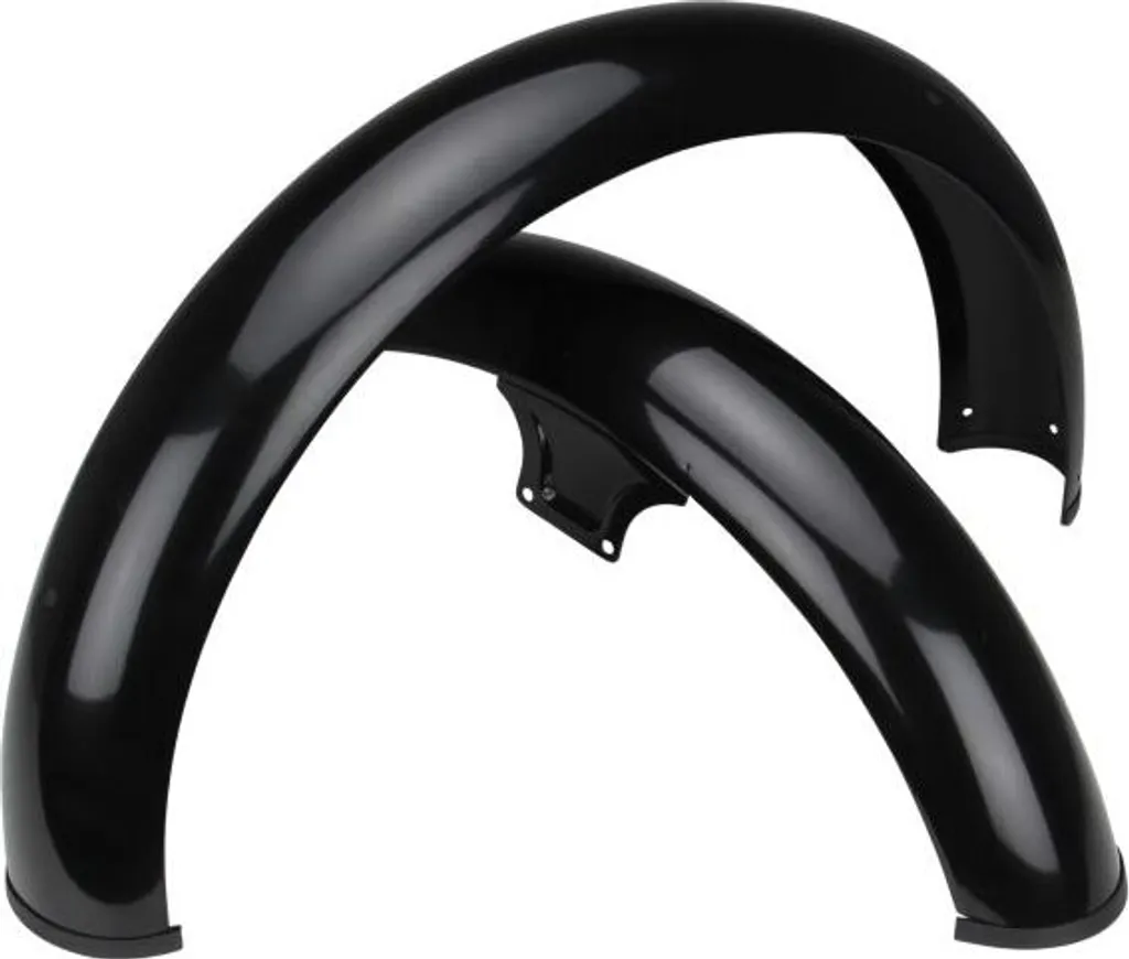 Kit garde-boue avant et arrière noir pour moto Simson S51 S50 et S70