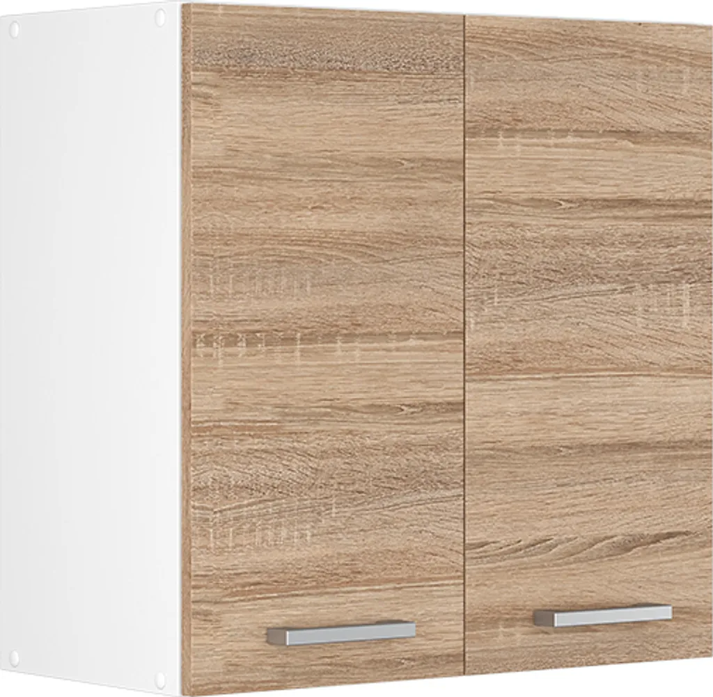 Vicco pensile da cucina R-Line, 60 cm, Sonoma/Bianco