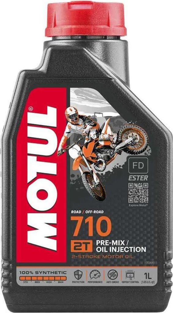 MOTUL 710 2T motorový olej - 1 liter Obrázok produktu 