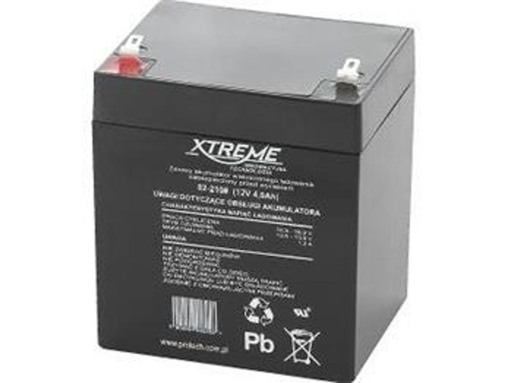 Gel Akku AGM Batterie 12V 4Ah 4 Ah Gelakku Ersatzakku Produktbild 2