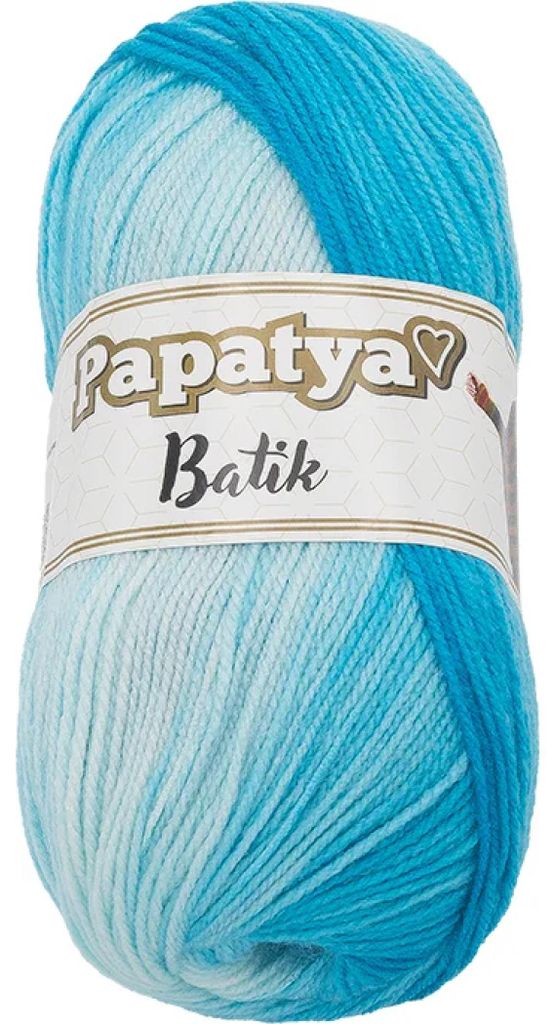 Hilo PAPATYA BATIK - 100 g, 360 m - Verde Imagen del producto 